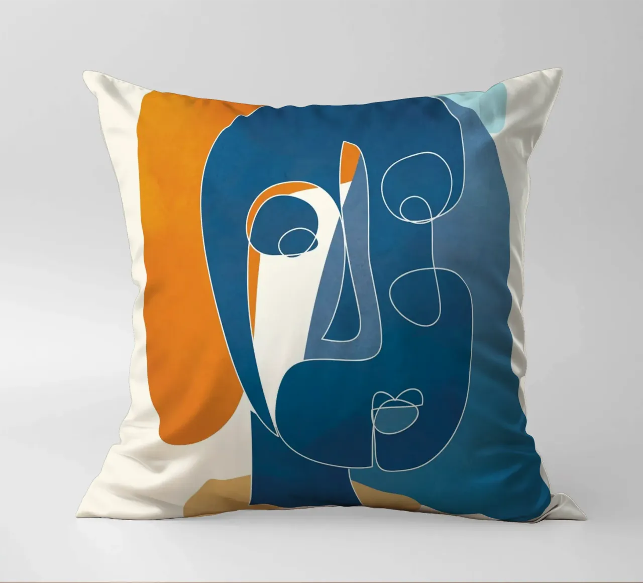 Abstract Mask Design 3 cuscino da cityart