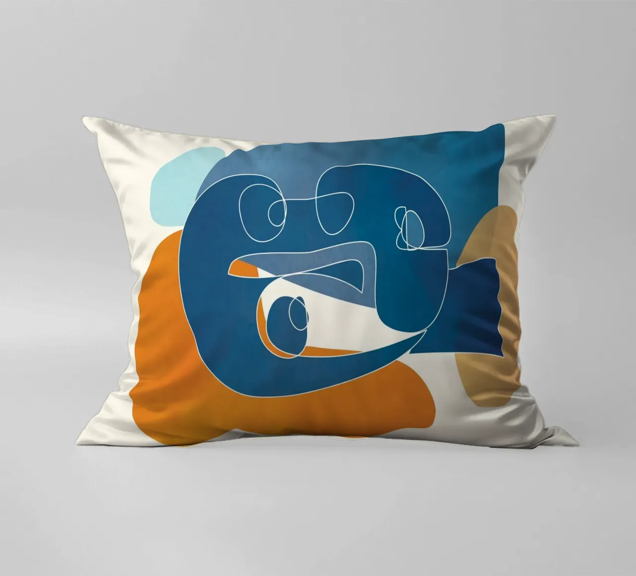 Abstract Mask Design 3 cuscino da cityart