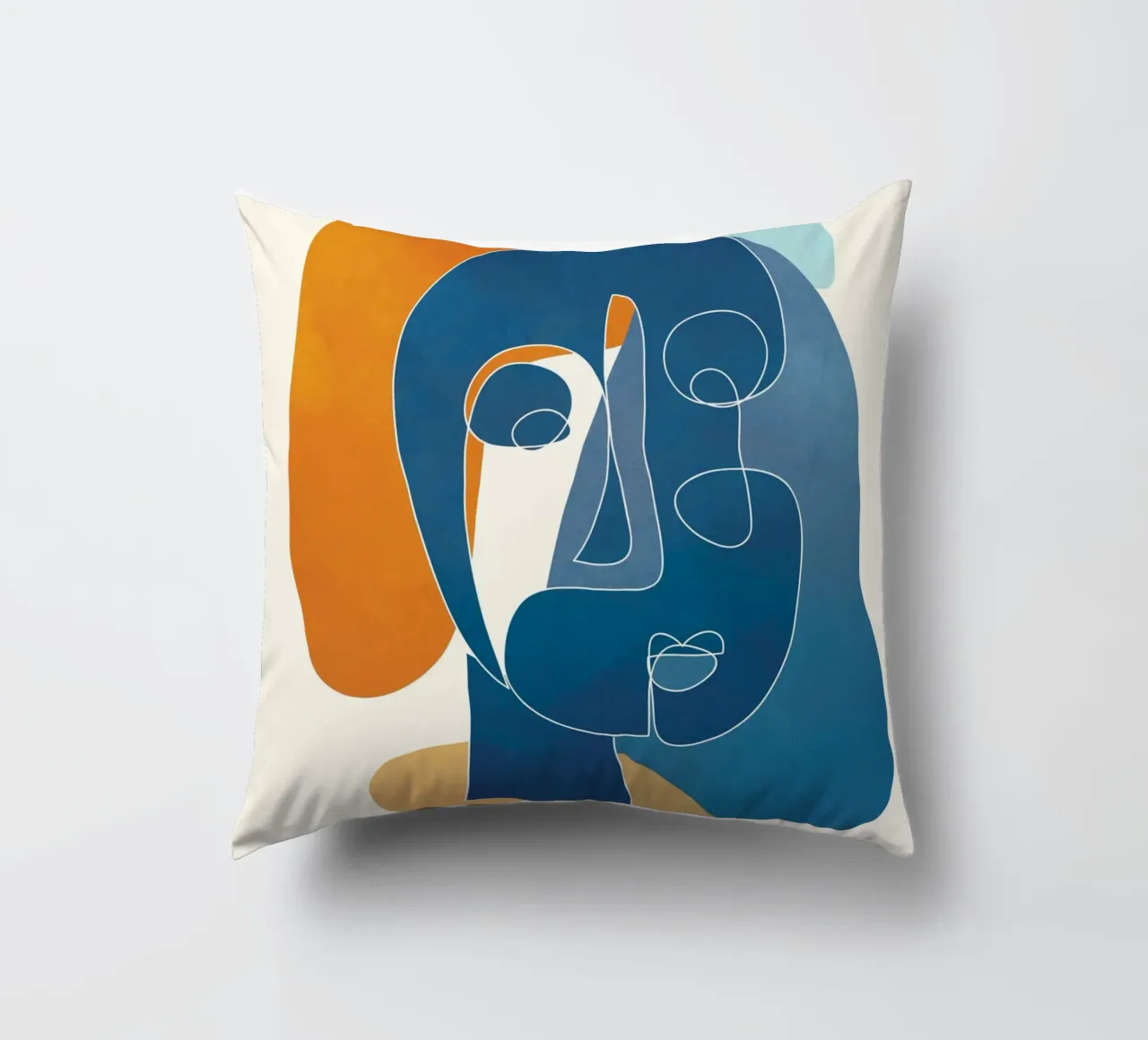 Abstract Mask Design 3 cuscino da cityart