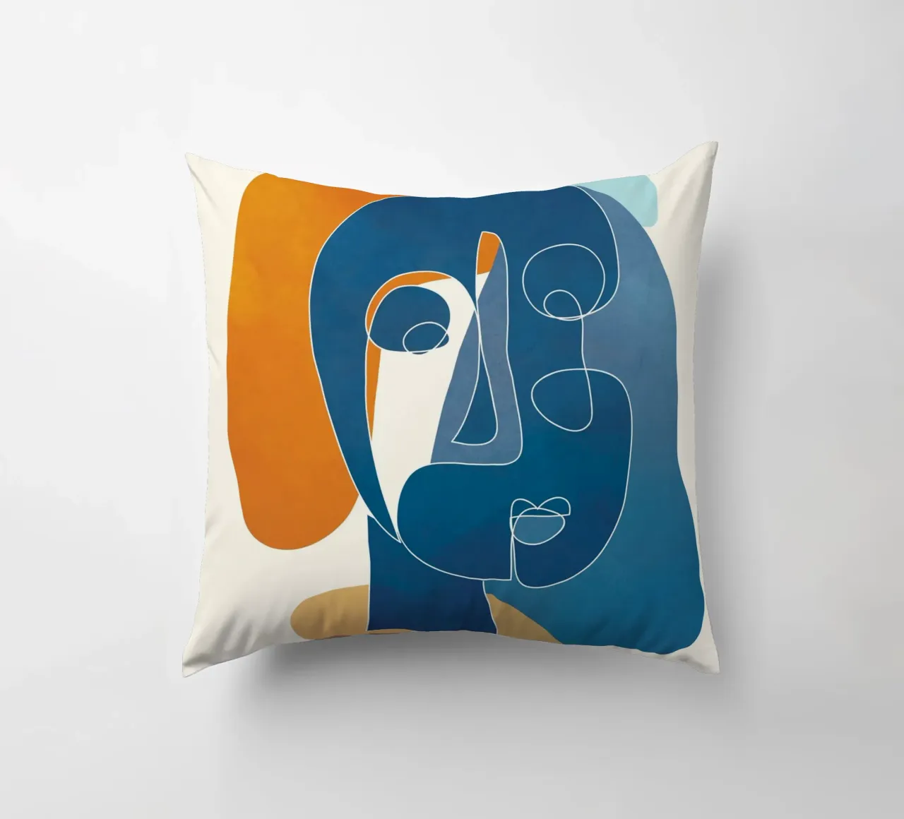 Abstract Mask Design 3 cuscino da cityart