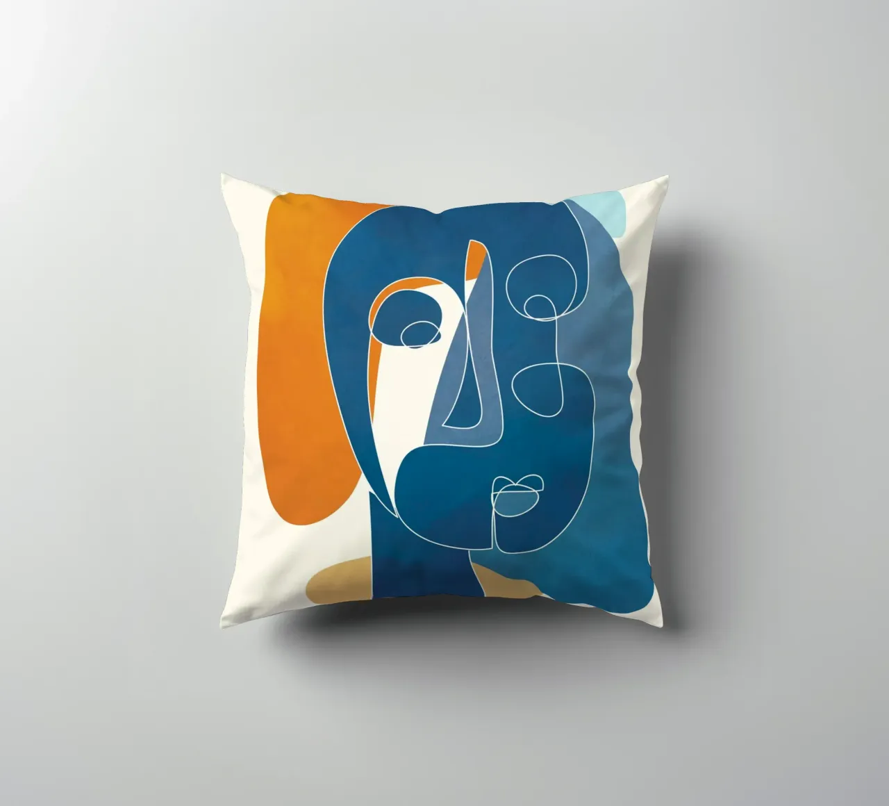 Abstract Mask Design 3 cuscino da cityart