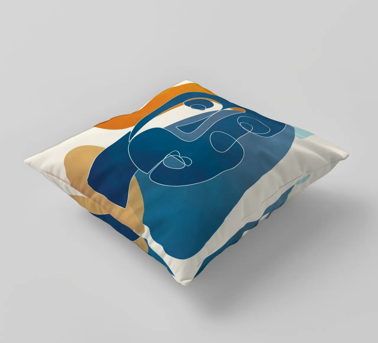 Abstract Mask Design 3 cuscino da cityart