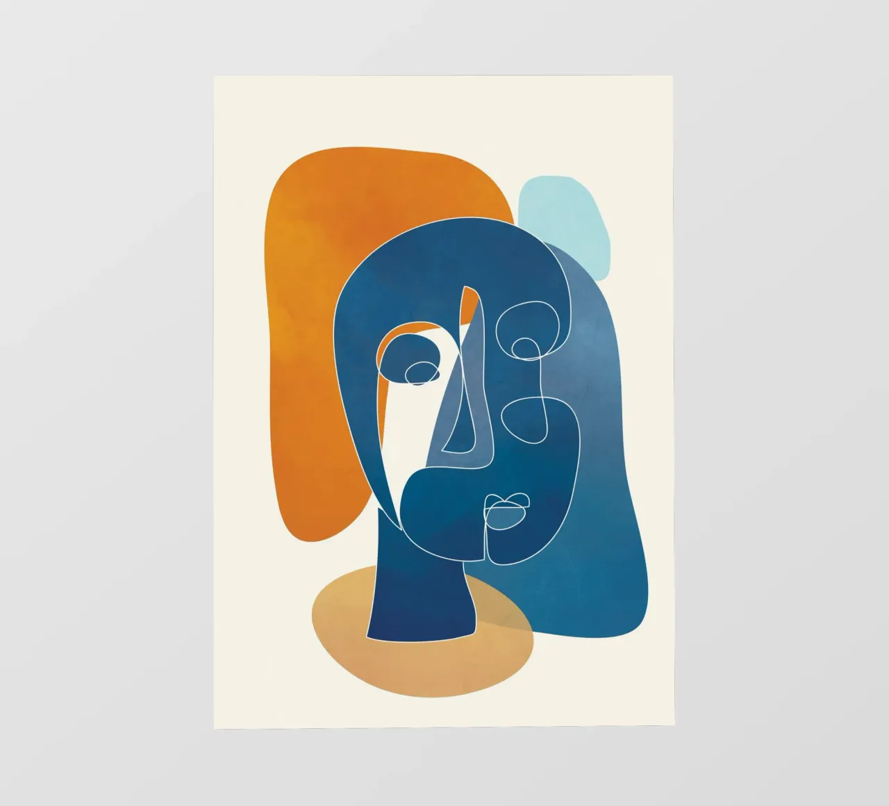 Abstract Mask Design 3 telo in pvc da cityart