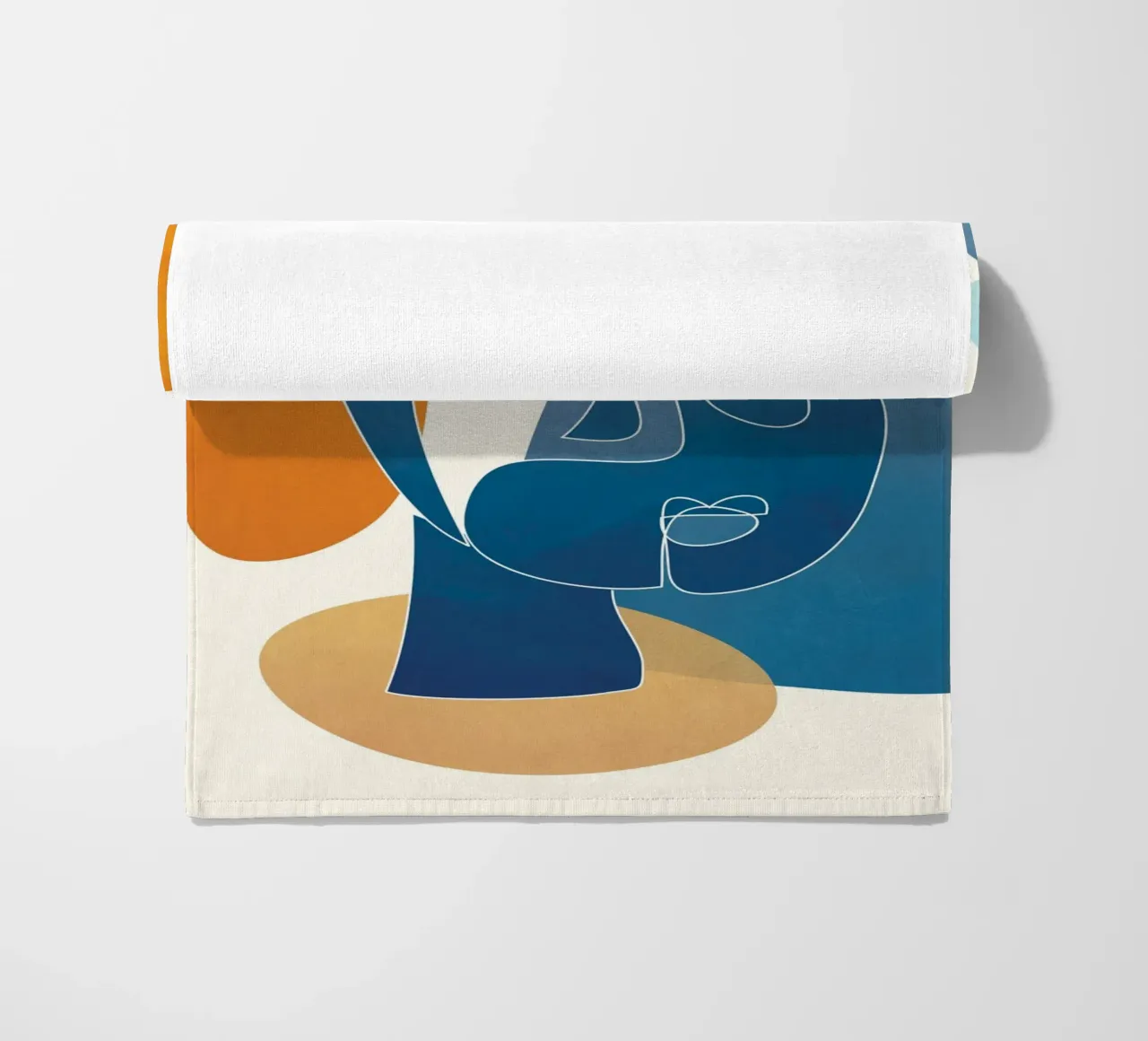 Abstract Mask Design 3 telo mare da cityart