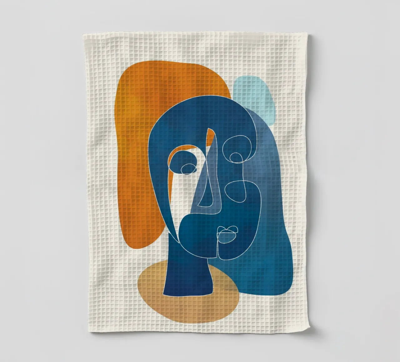 Abstract Mask Design 3 canovaccio da cucina da cityart