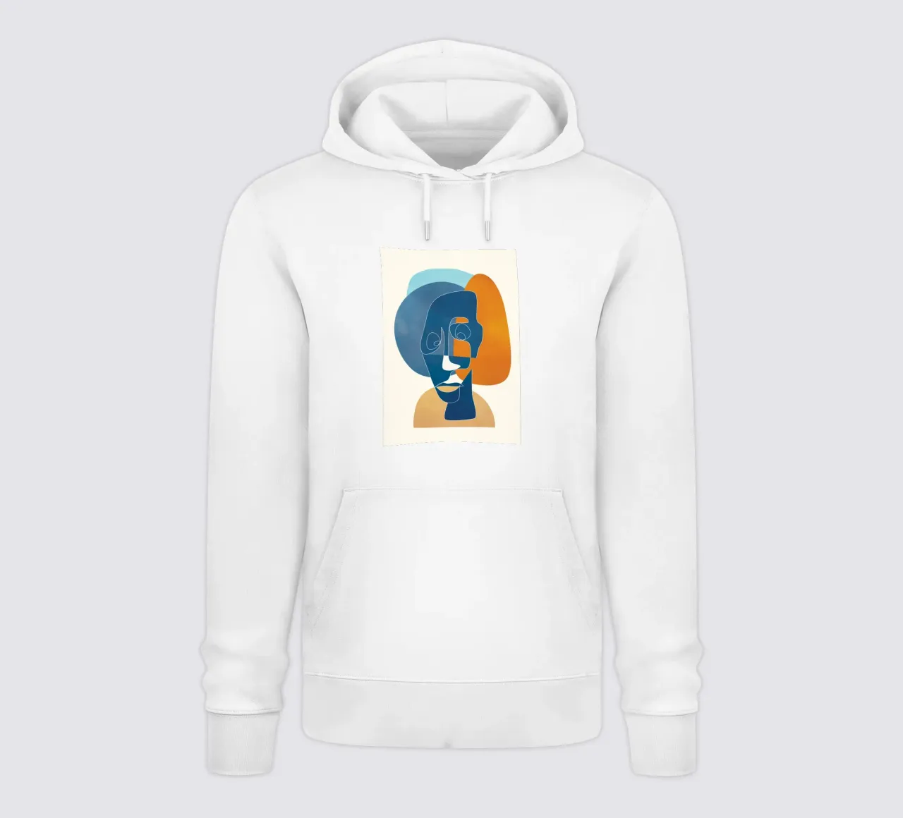 Abstract Mask Design 4 felpa con cappuccio da cityart