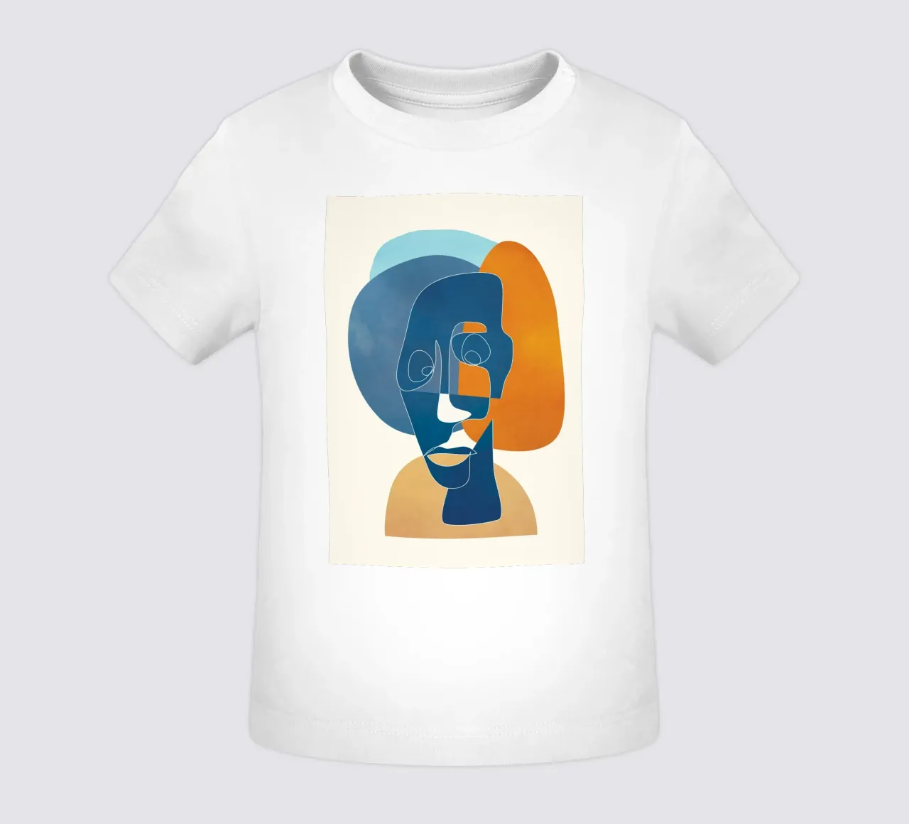 Abstract Mask Design 4 maglietta neonato da cityart