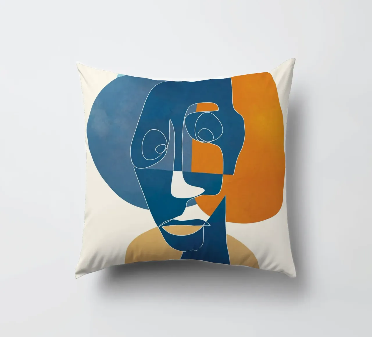 Abstract Mask Design 4 cuscino da cityart