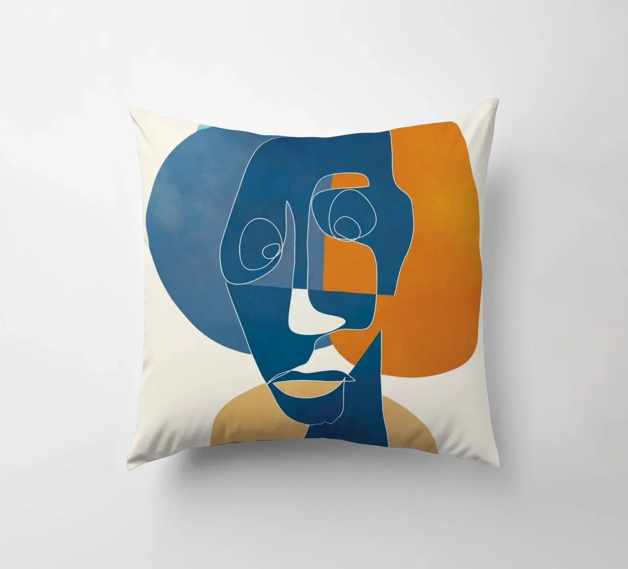 Abstract Mask Design 4 cuscino da cityart