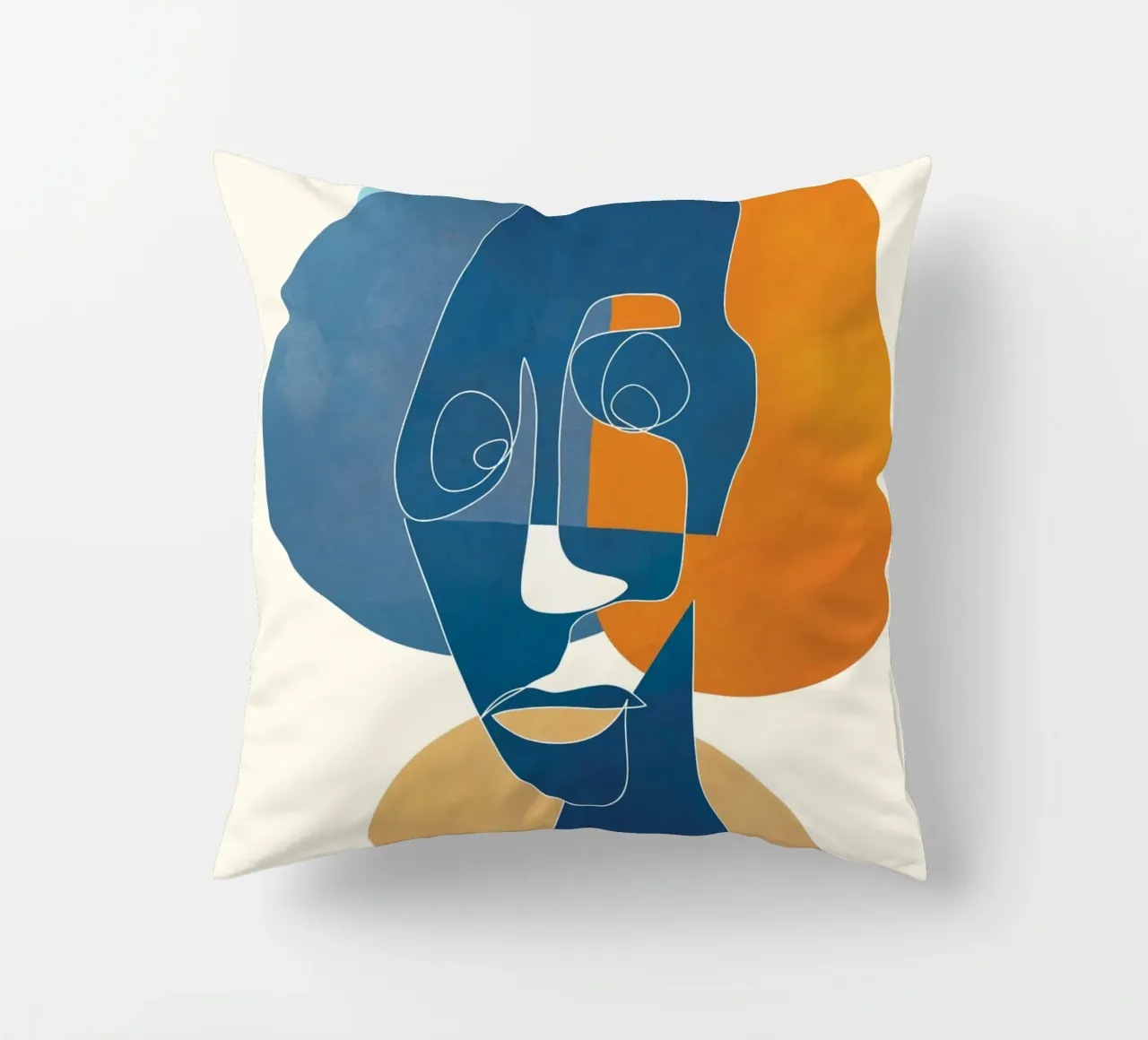 Abstract Mask Design 4 cuscino da cityart