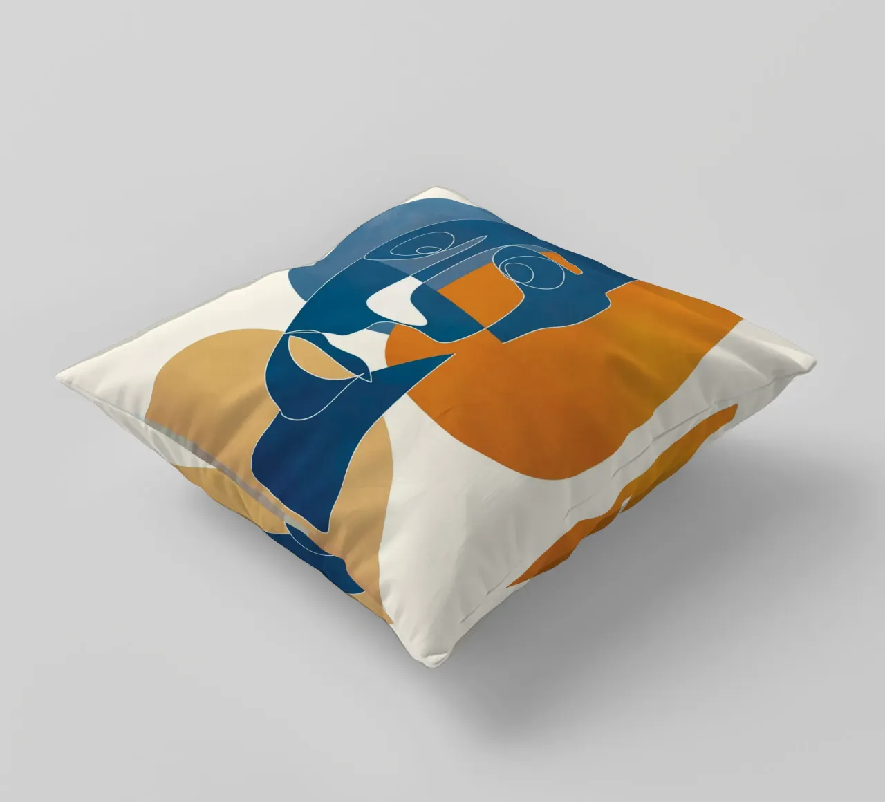 Abstract Mask Design 4 cuscino da cityart