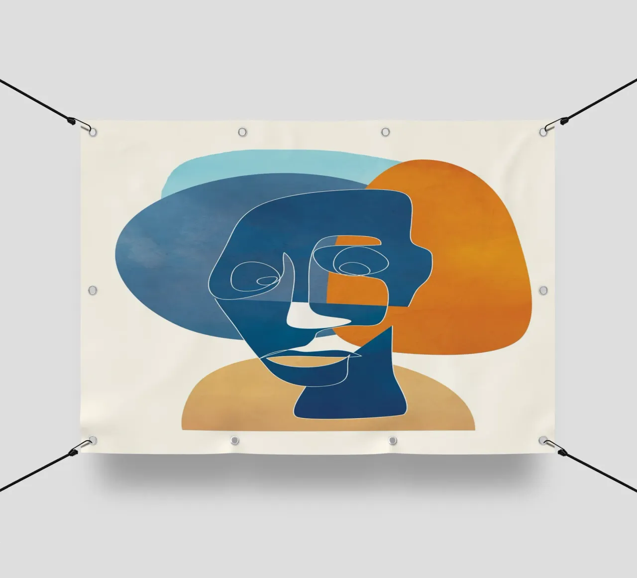 Abstract Mask Design 4 telo in pvc da cityart