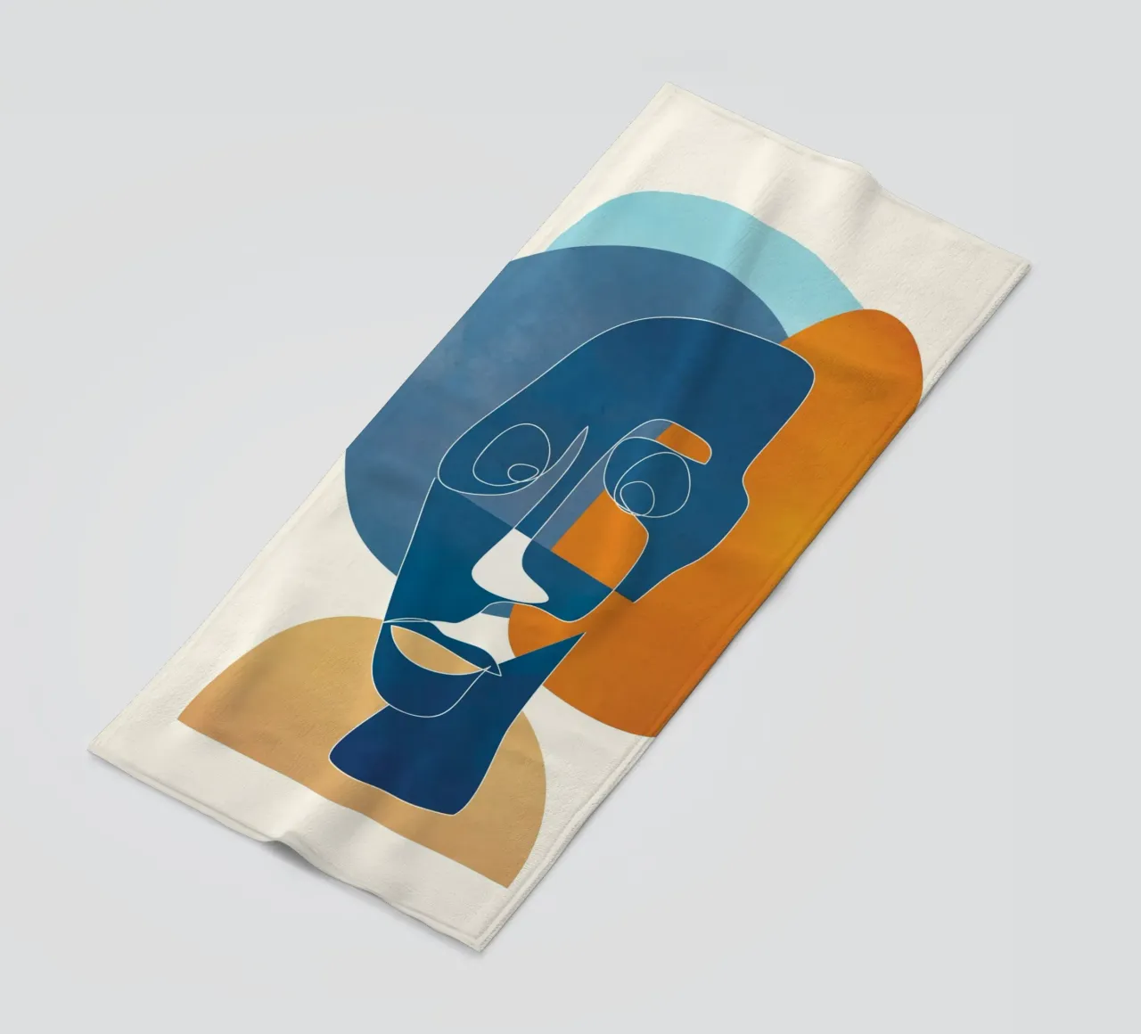 Abstract Mask Design 4 telo mare da cityart