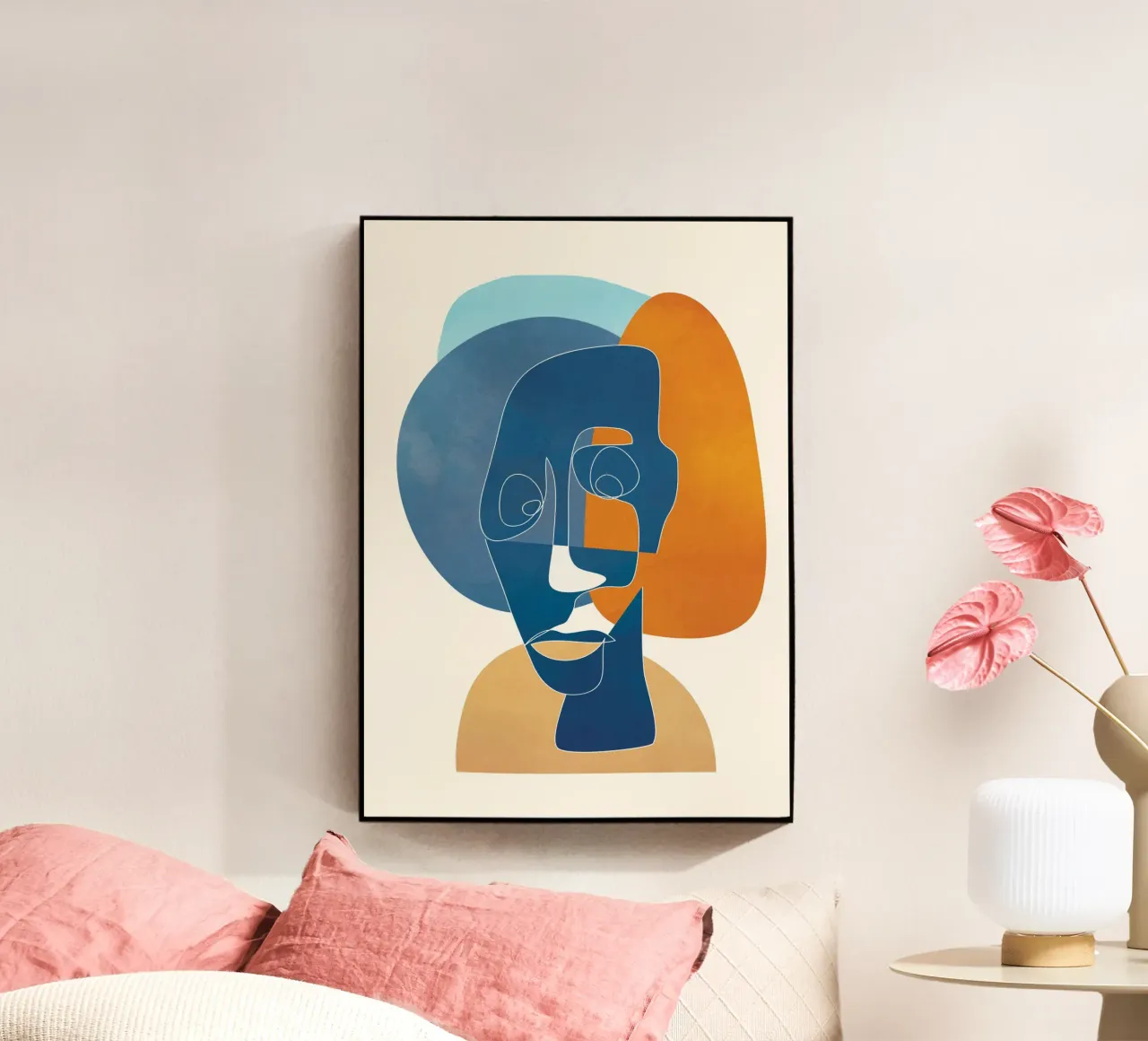 Abstract Mask Design 4 plexiglass da cityart