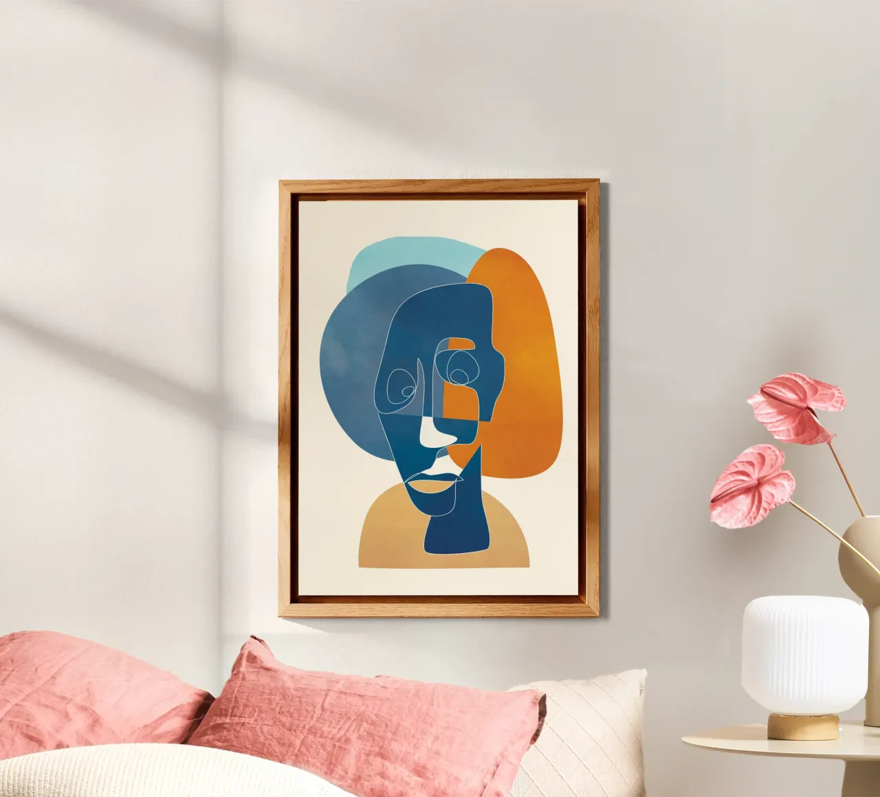 Abstract Mask Design 4 alluminio dibond da cityart