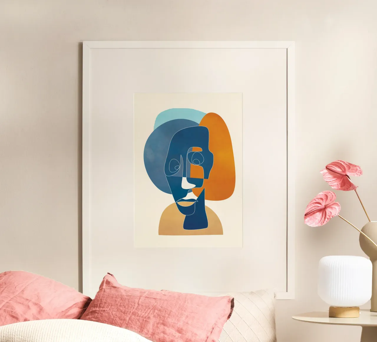 Abstract Mask Design 4 hahnemühle by cityart