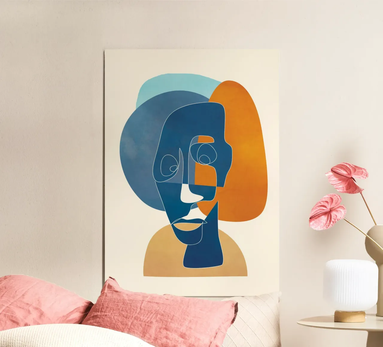 Abstract Mask Design 4 hahnemühle by cityart