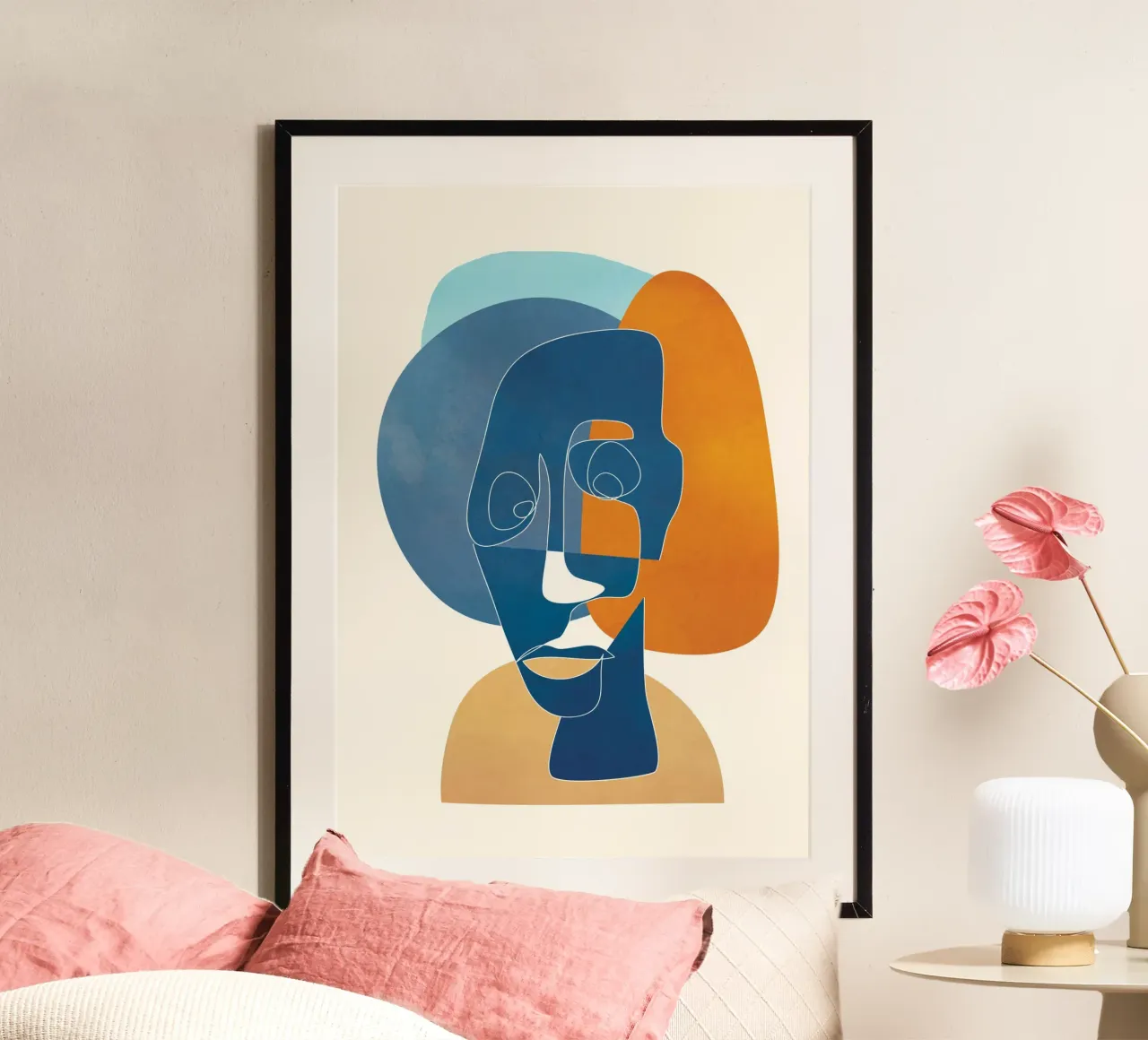 Abstract Mask Design 4 hahnemühle by cityart
