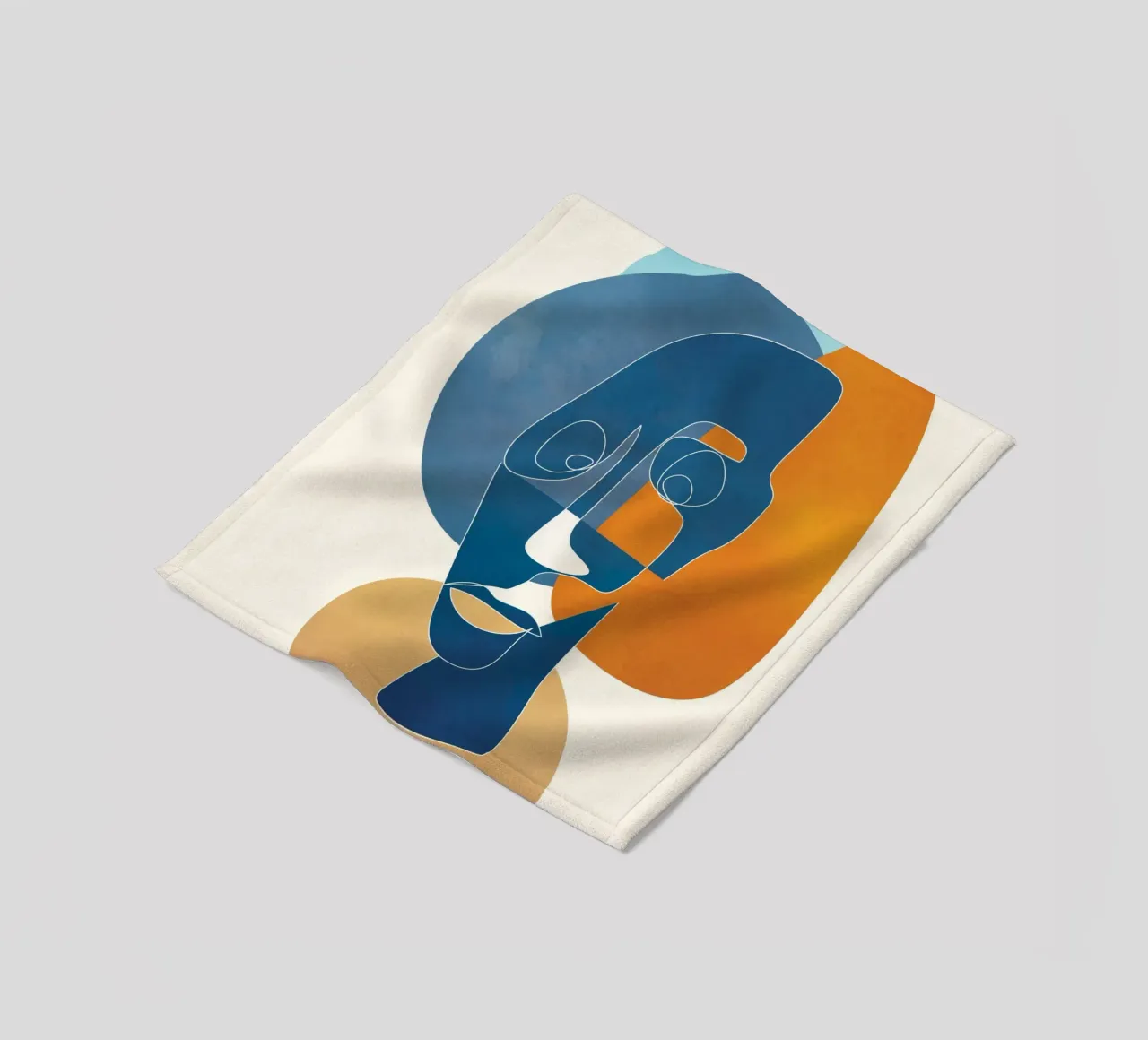 Abstract Mask Design 4 coperta in pile da cityart