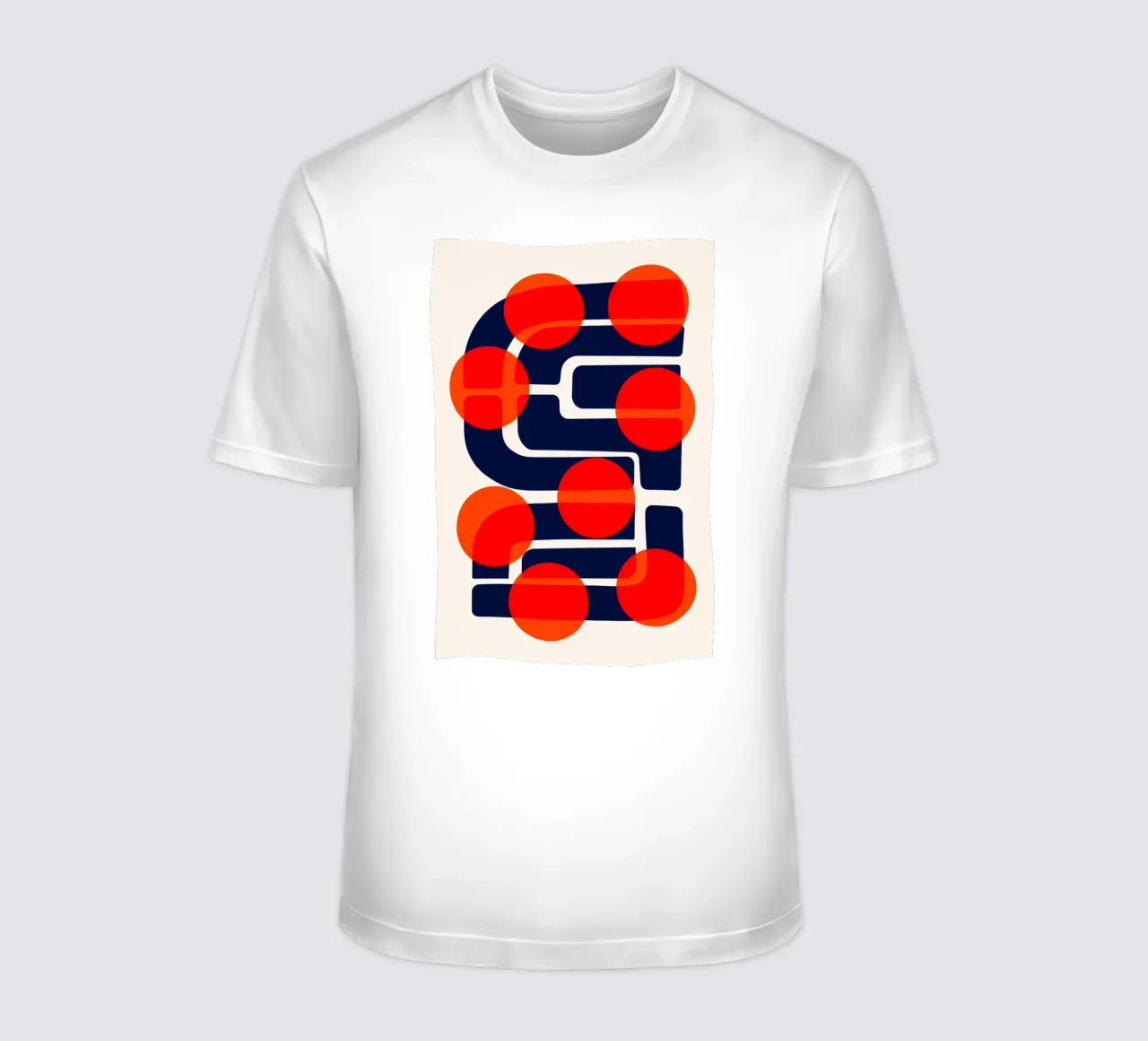 Molti Soli Astratto t-shirt da Fox & Velvet