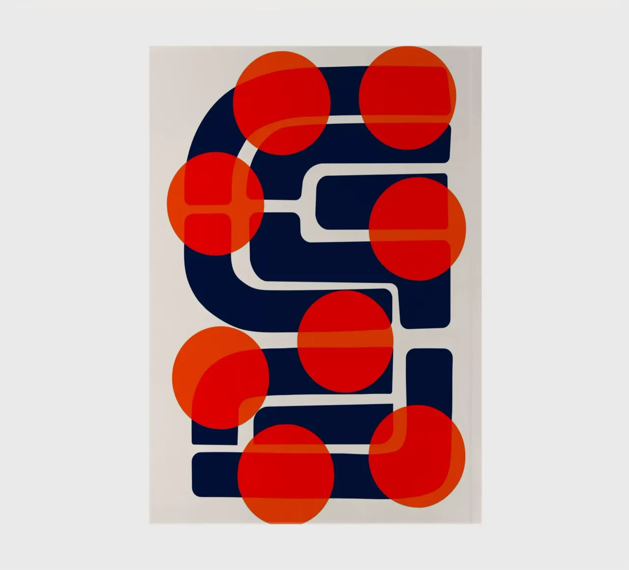Many Suns Abstract notebook by Fox & Velvet