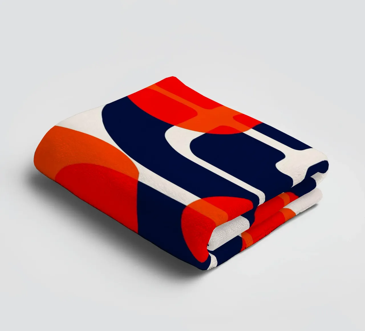 Many Suns Abstract towel by Fox & Velvet