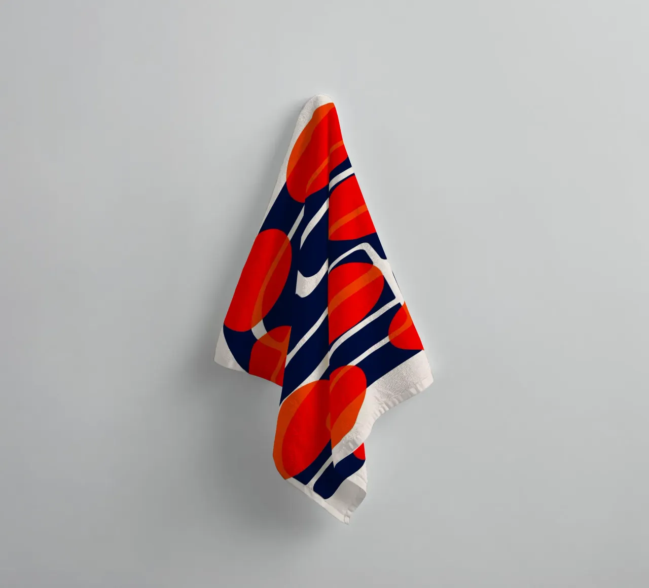 Many Suns Abstract towel by Fox & Velvet