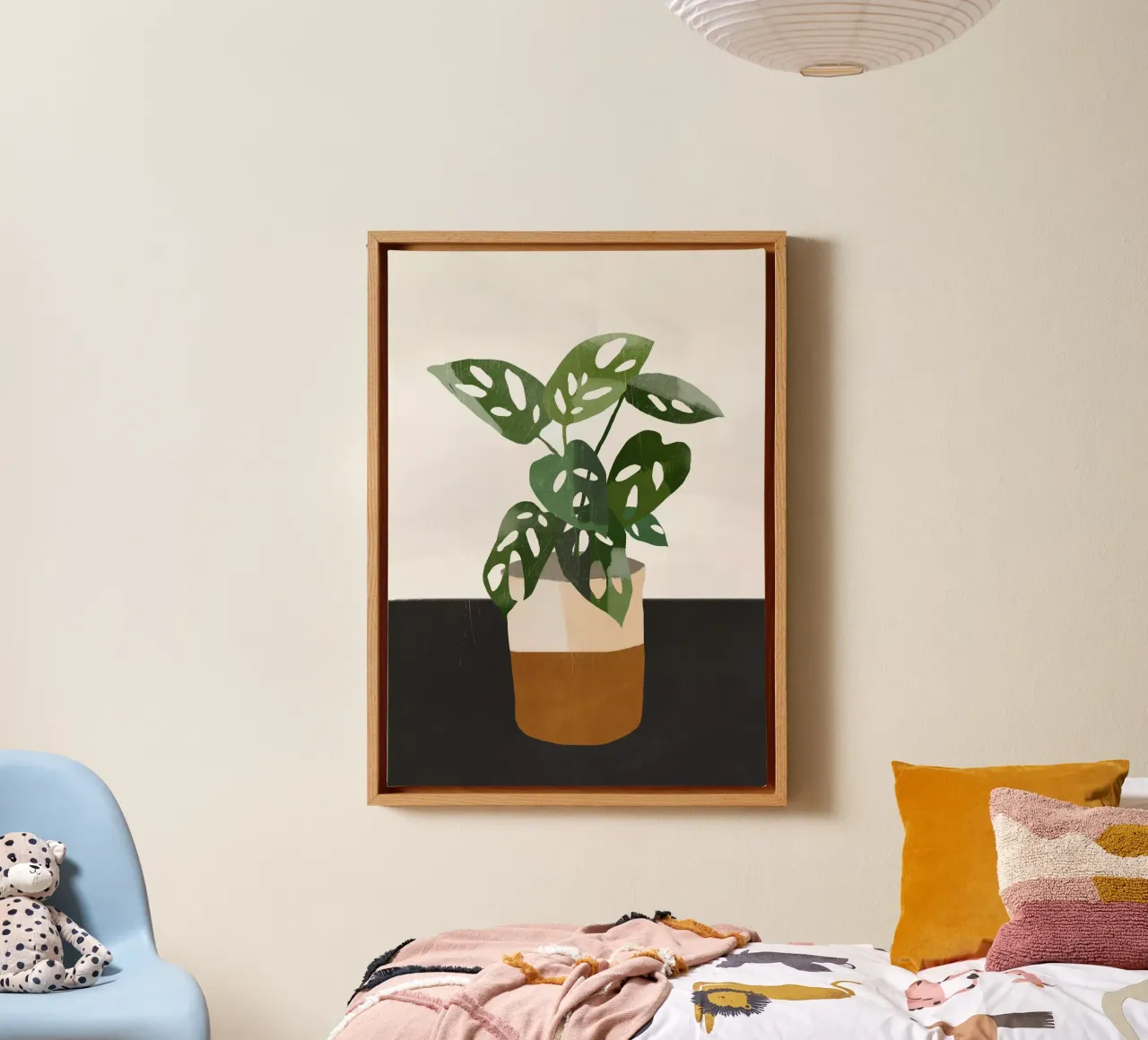 Impianto 11 tela con Cornice a cassetta da ThingDesign