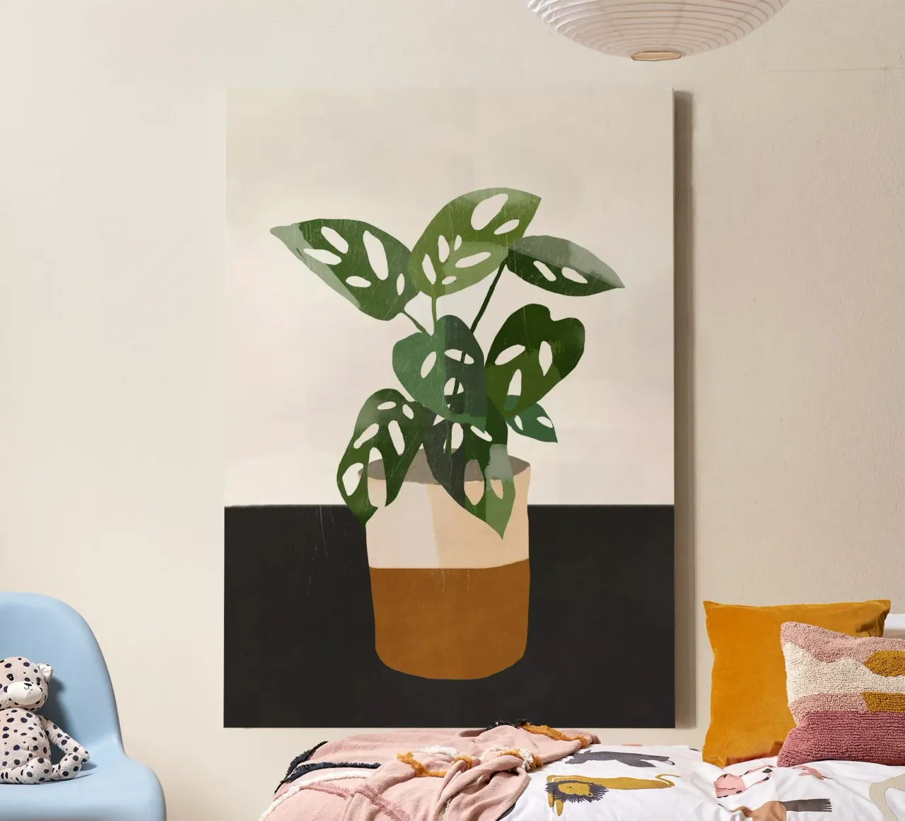 Impianto 11 tela con Cornice a cassetta da ThingDesign