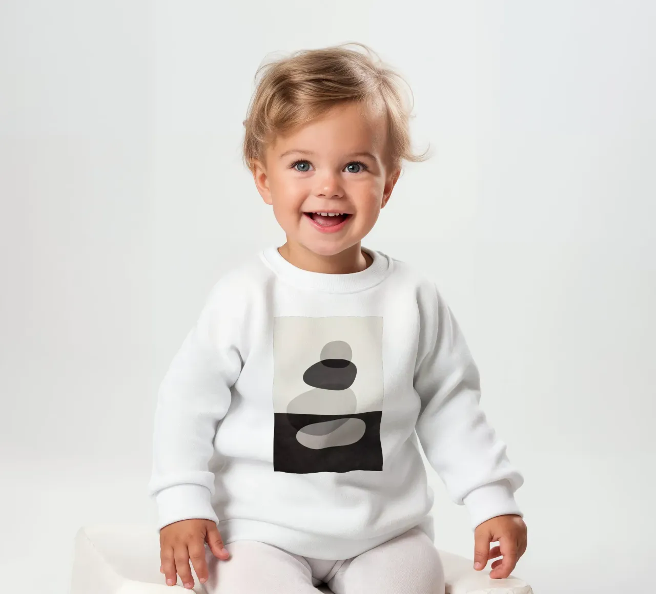 Forme astratte 23 felpa neonato da ThingDesign