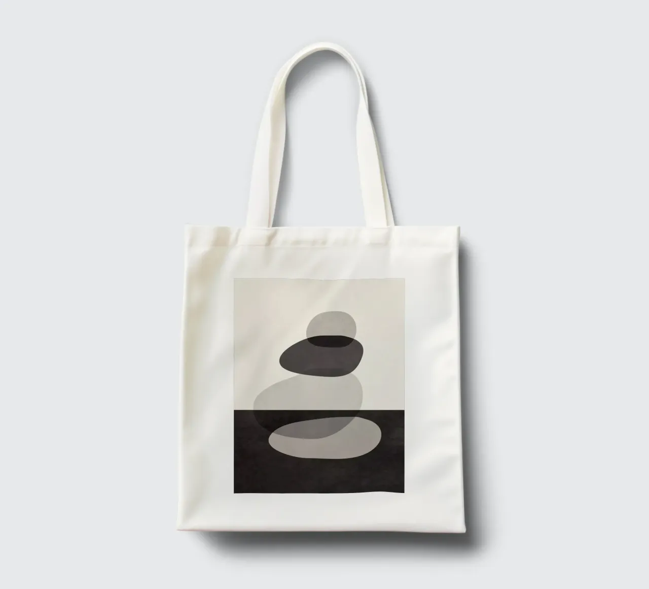 Forme astratte 23 borsa in juta da ThingDesign