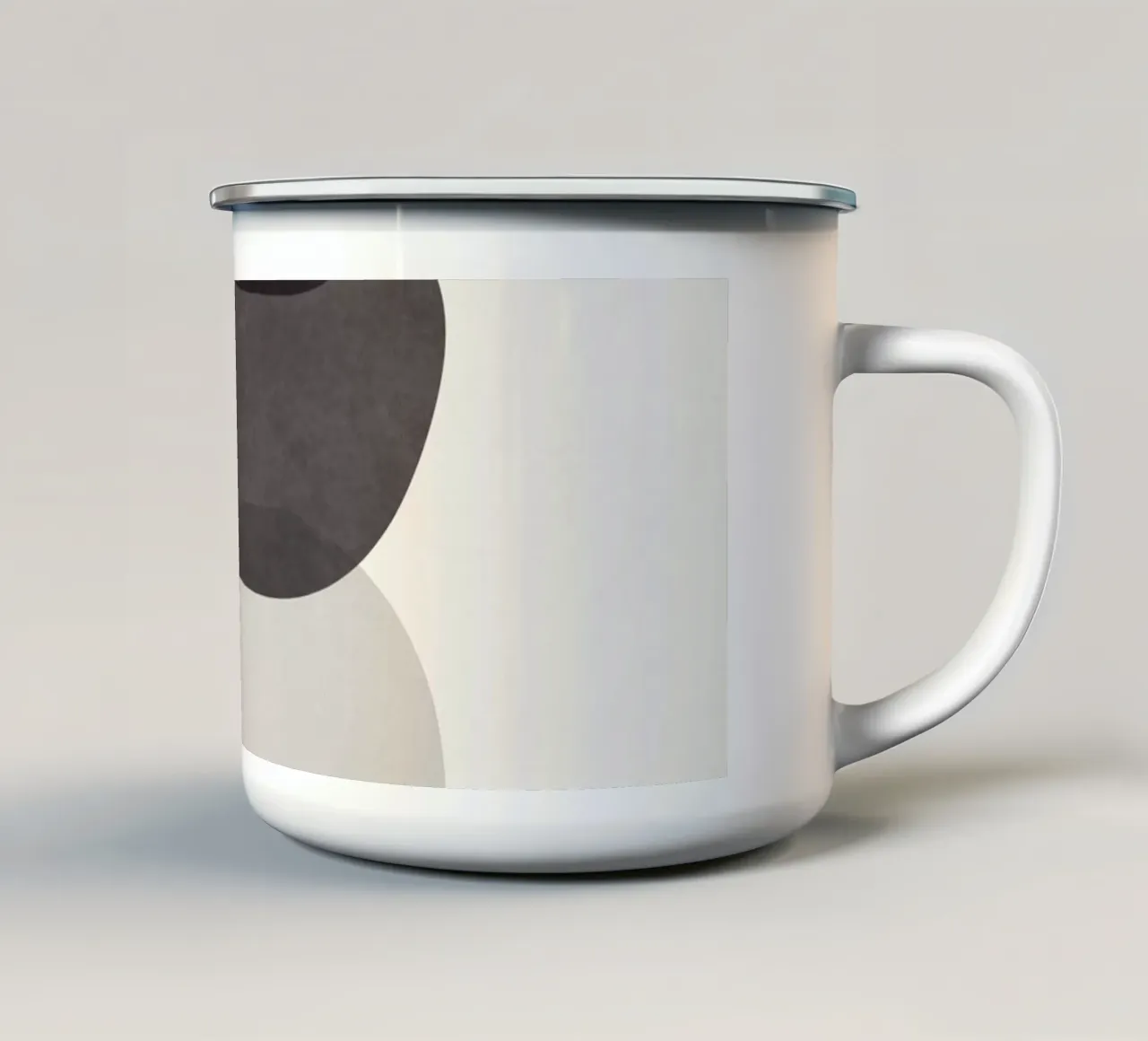 Forme astratte 23 tazza in smalto da ThingDesign