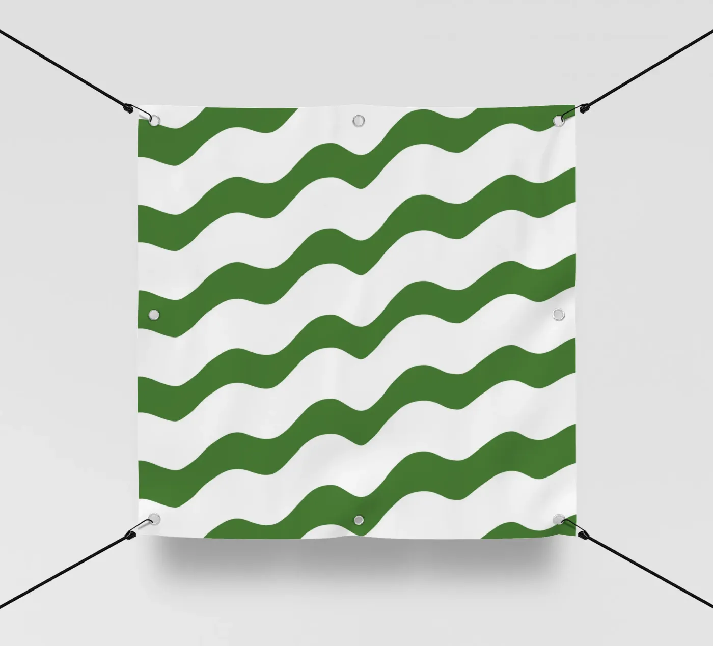 Golven patroon 14 pvc-zeil van Little Dean