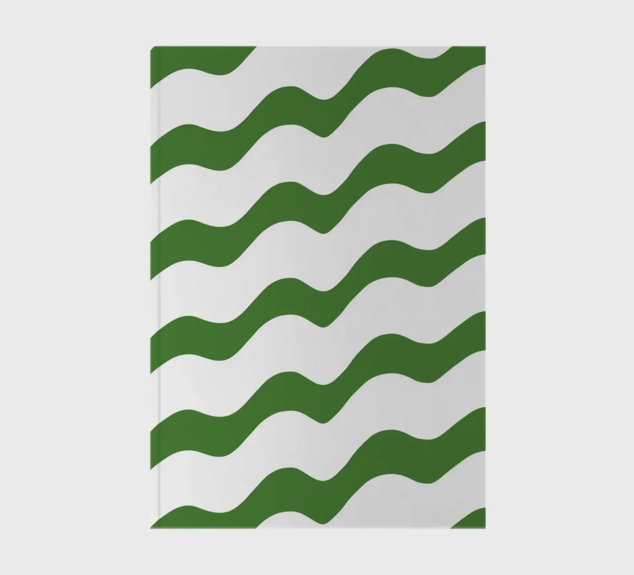 Waves pattern 14 notebook by Little Dean
