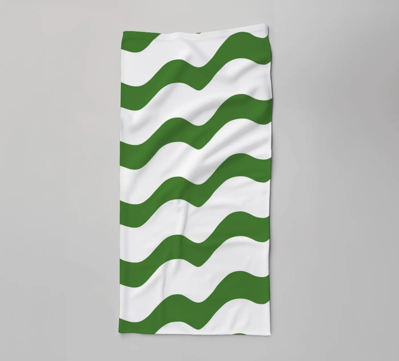 Waves pattern 14 towel by Little Dean