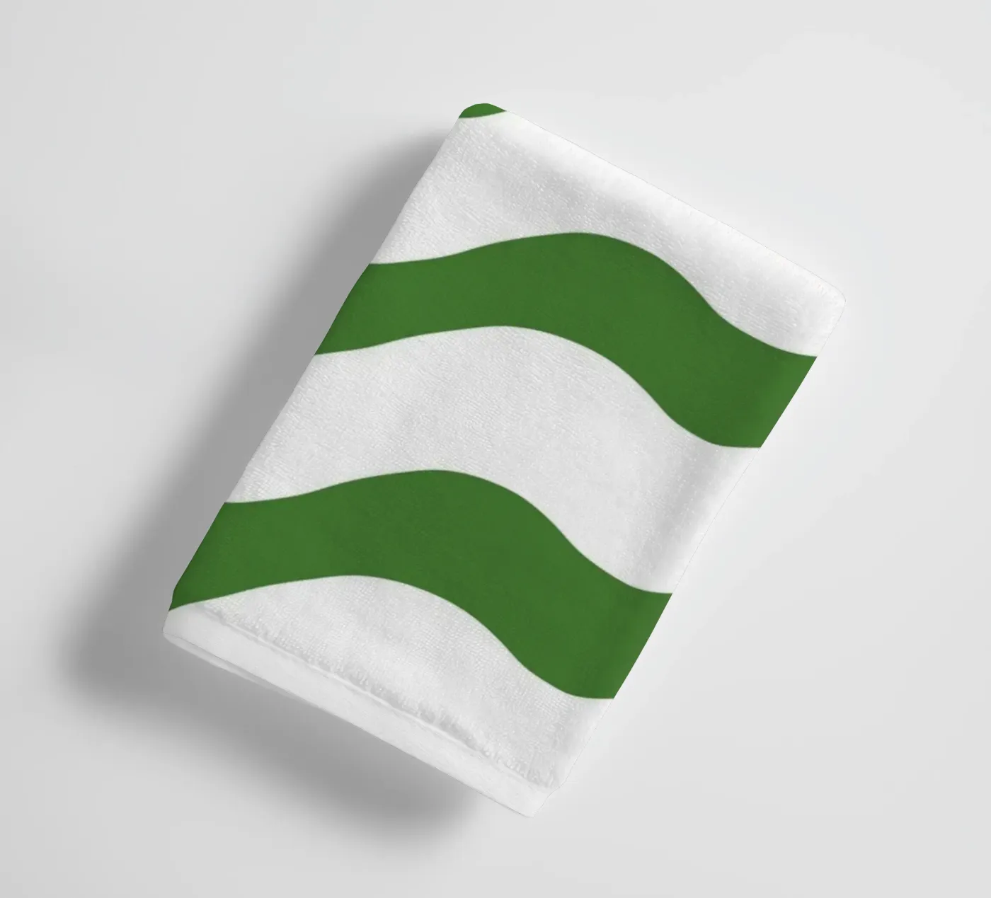 Waves pattern 14 towel by Little Dean