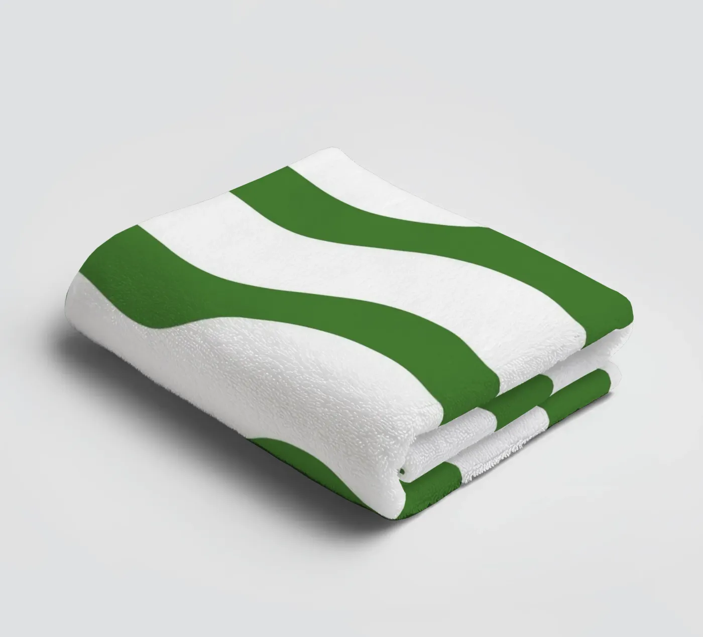 Waves pattern 14 towel by Little Dean