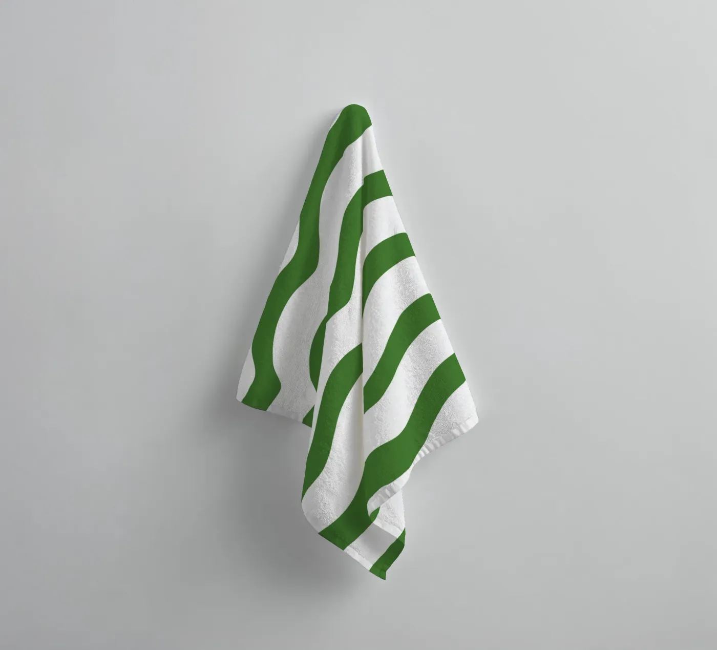 Waves pattern 14 towel by Little Dean