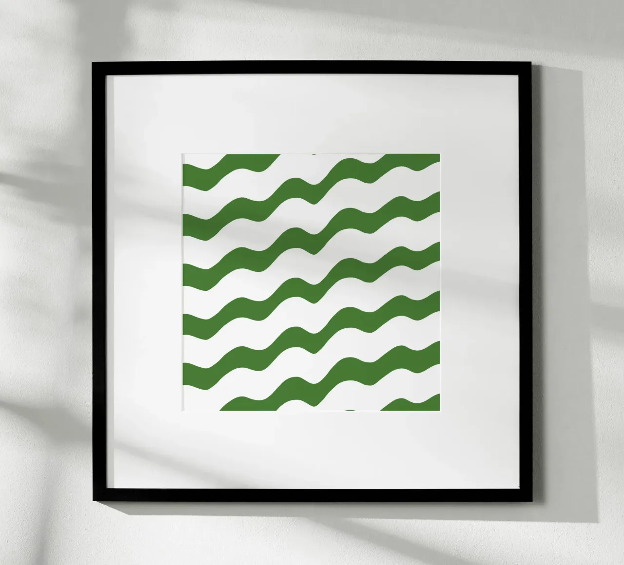 Waves pattern 14 poster by Little Dean
