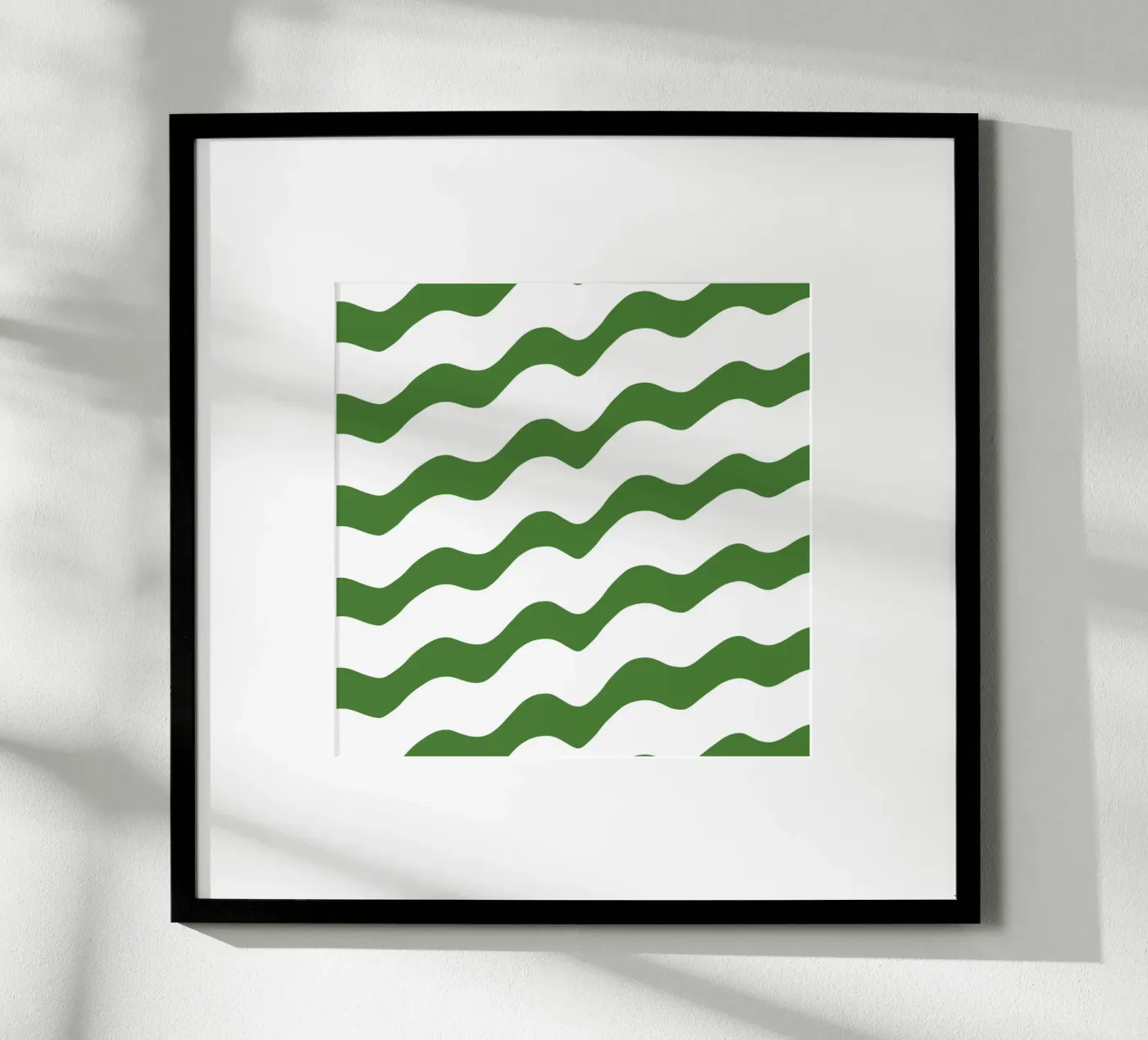 Waves pattern 14 poster by Little Dean