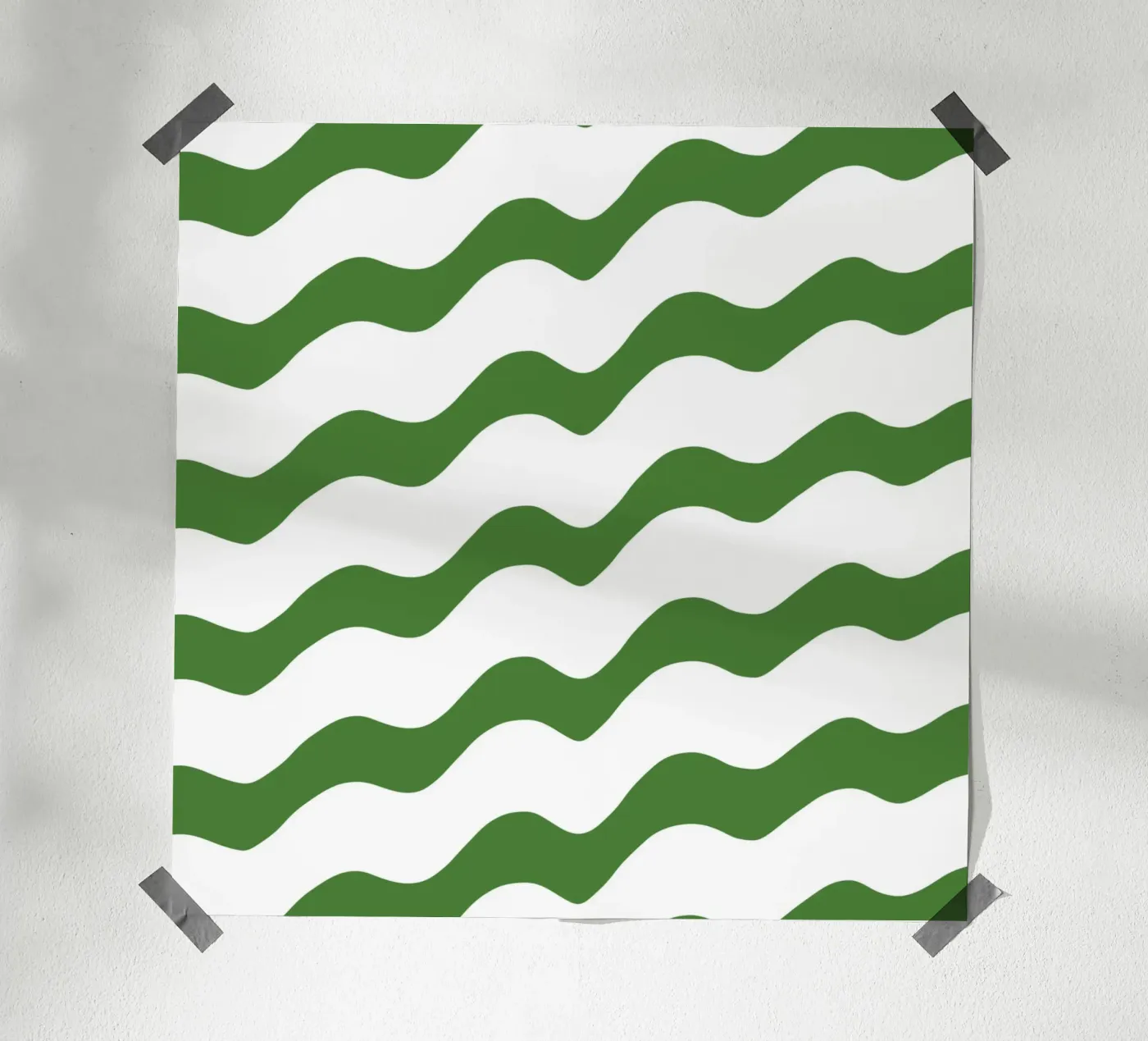 Waves pattern 14 poster by Little Dean