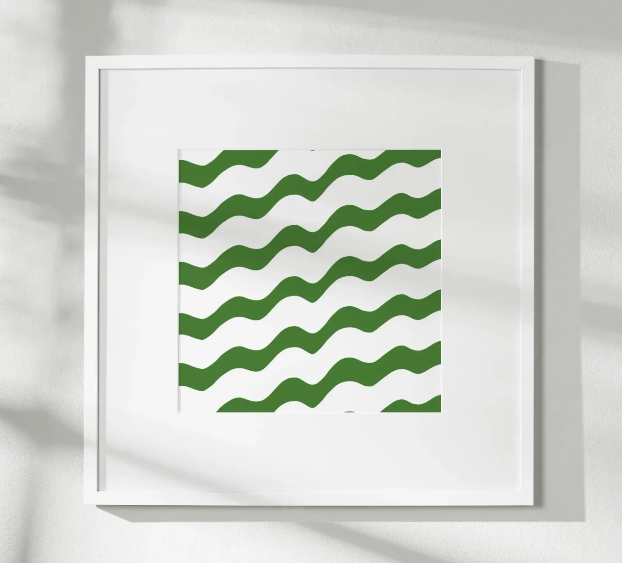 Waves pattern 14 poster by Little Dean