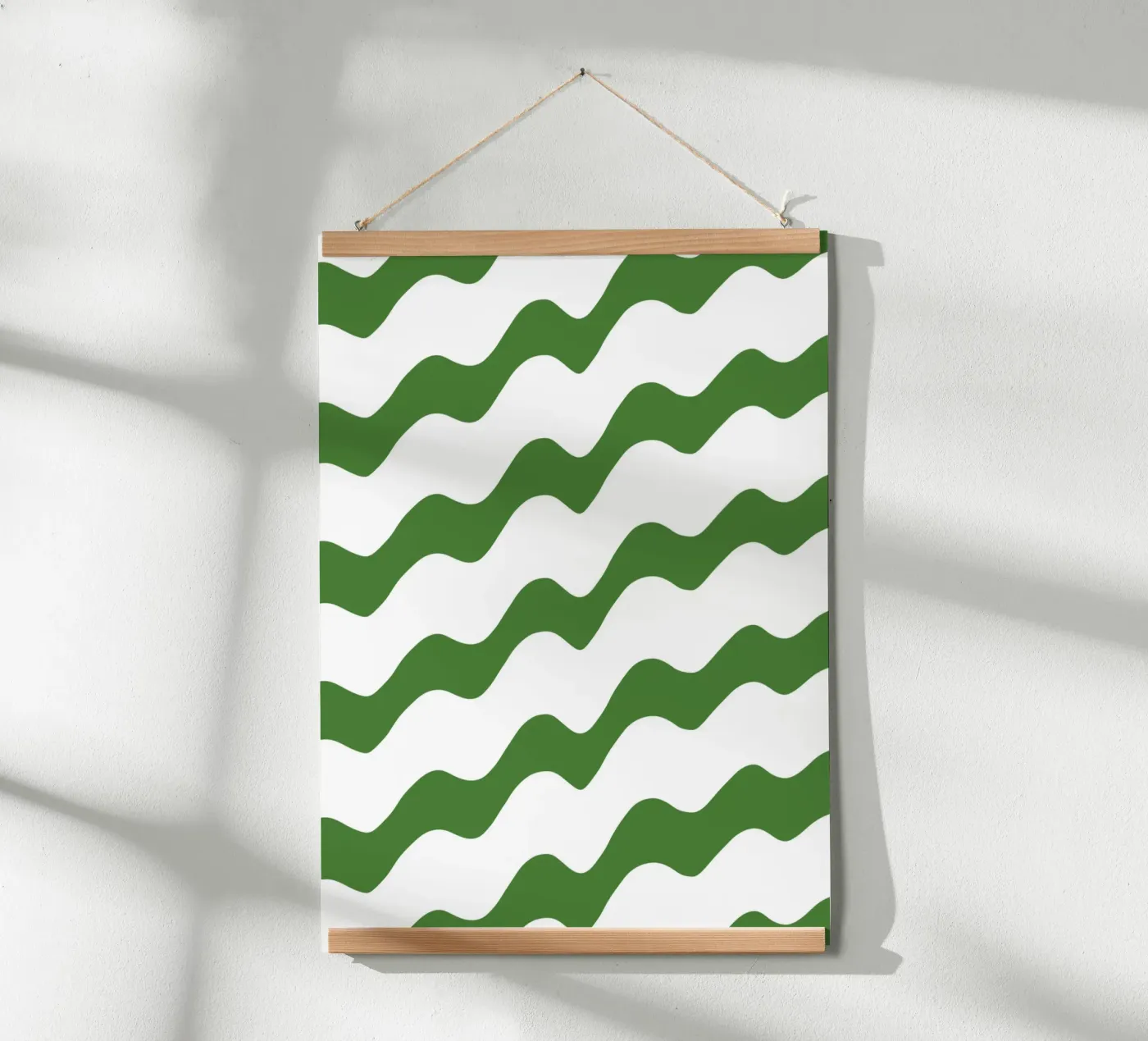 Waves pattern 14 poster by Little Dean