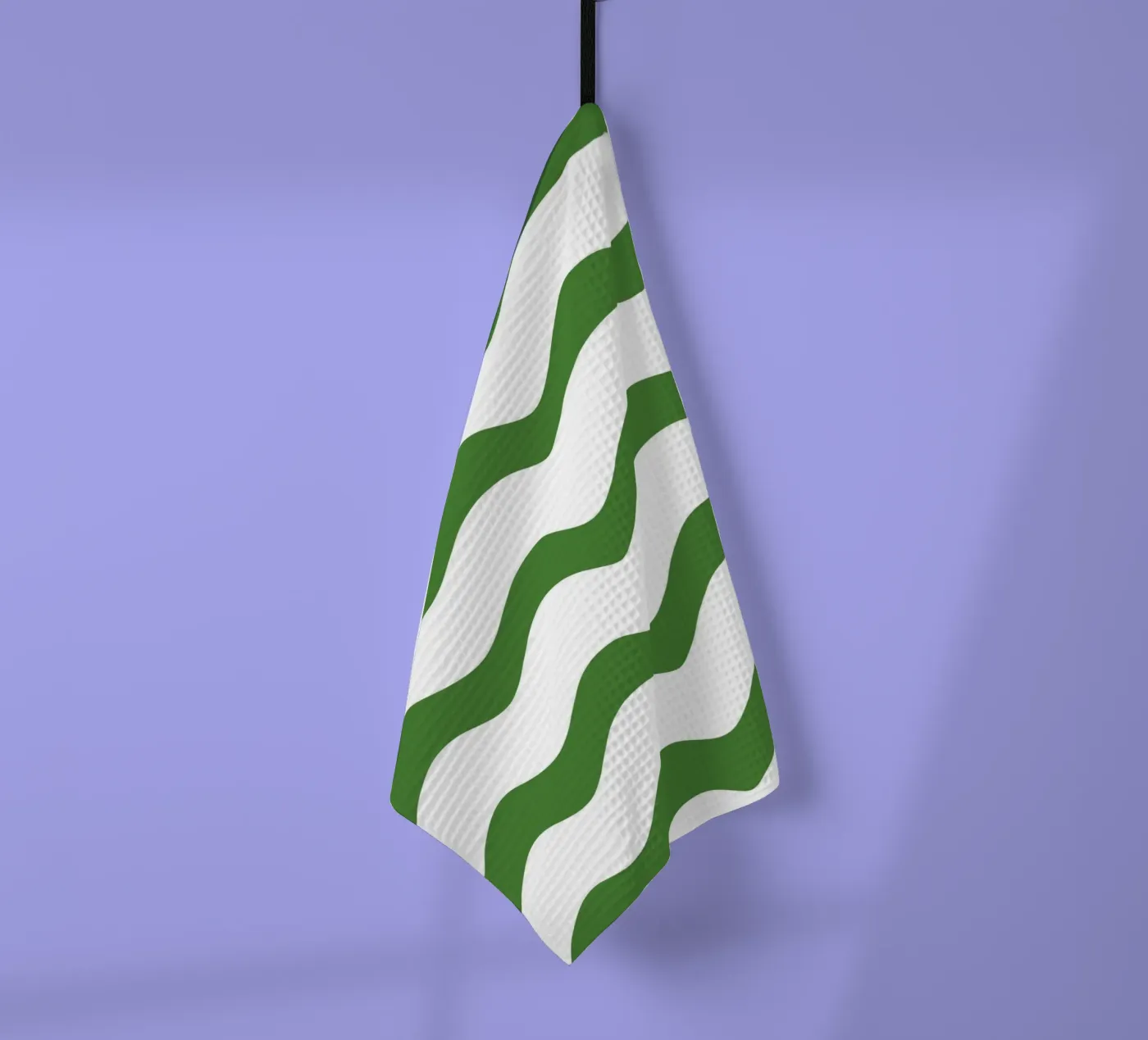 Wellenmuster 14 Geschirrtuch von Little Dean