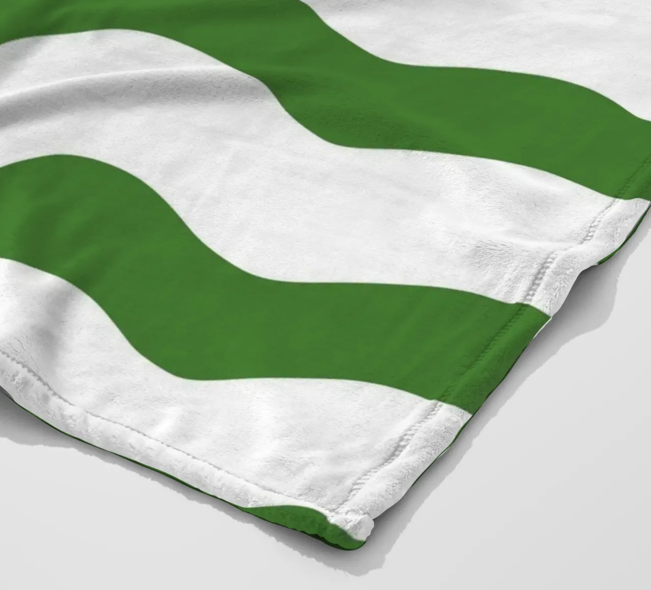 Waves pattern 14 fleece blanket by Little Dean