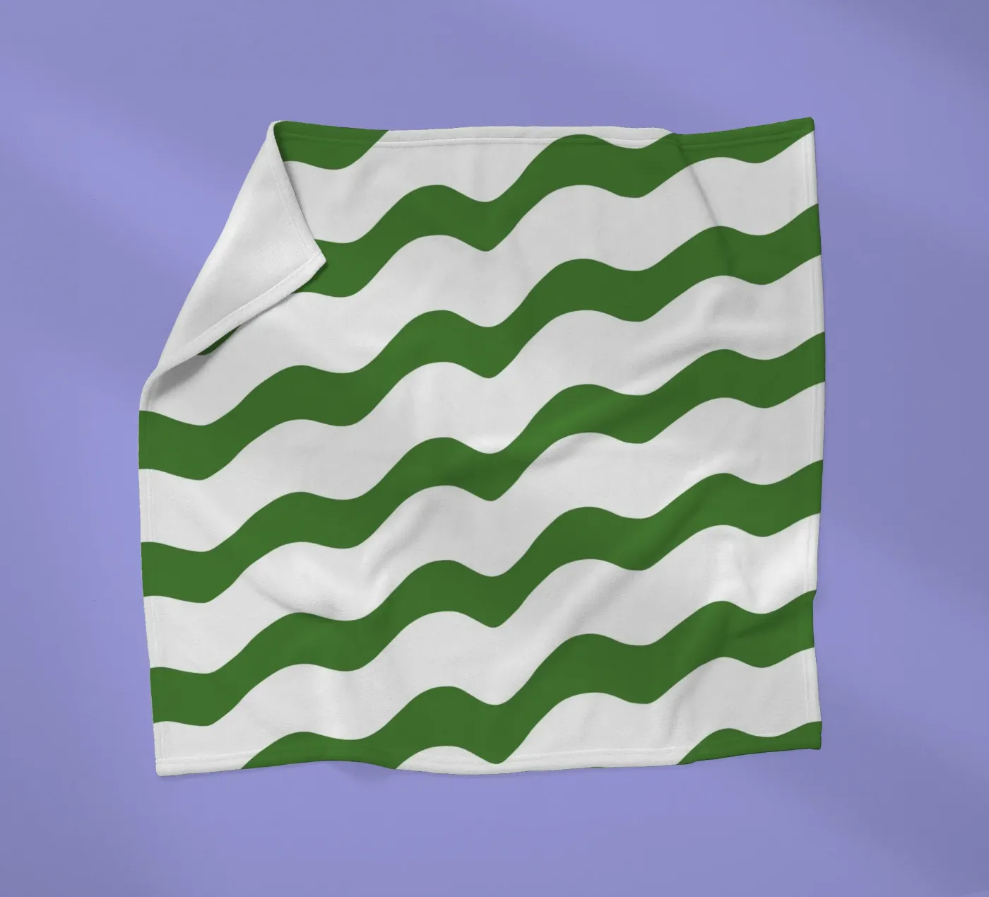 Golven patroon 14 fleecedeken van Little Dean