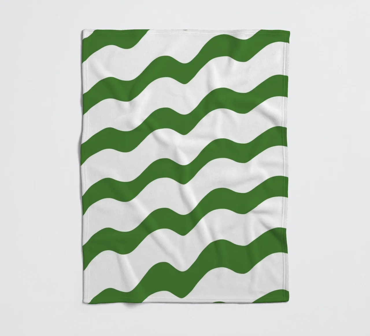 Waves pattern 14 fleece blanket by Little Dean