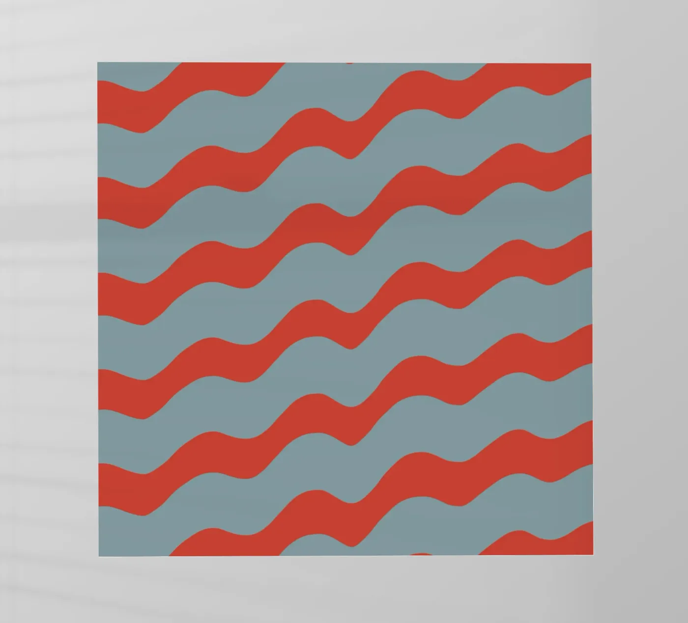 Waves pattern 15 backlit folie van Little Dean