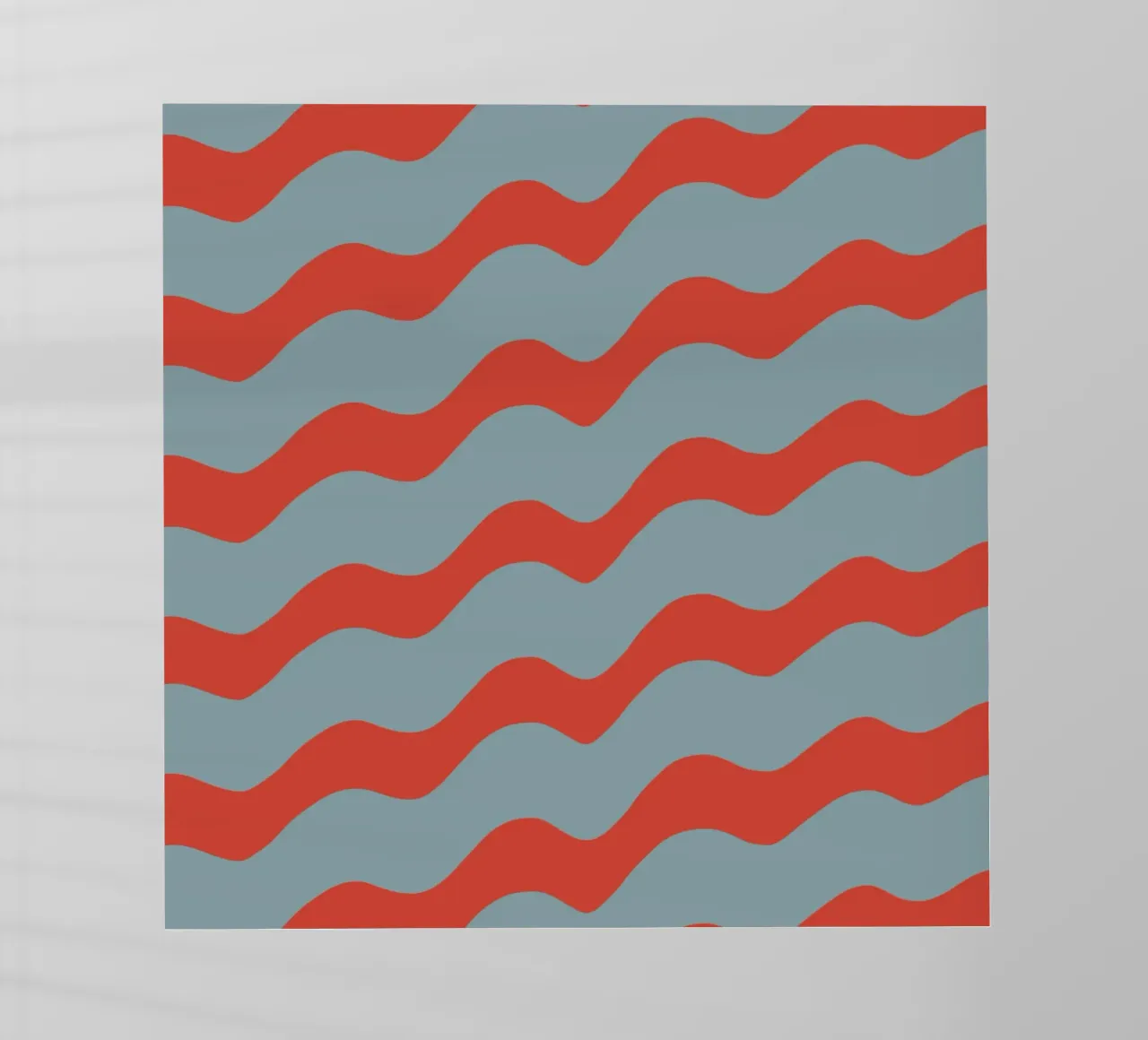 Waves pattern 15 backlit film by Little Dean