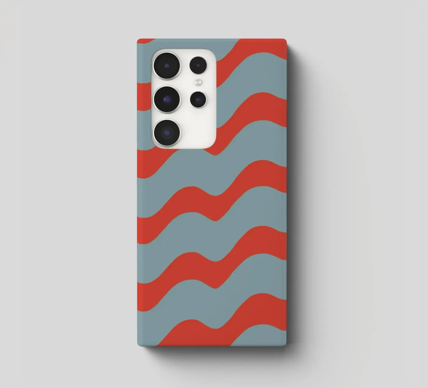 Waves pattern 15 samsung phone case by Little Dean